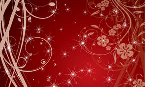 red swirls